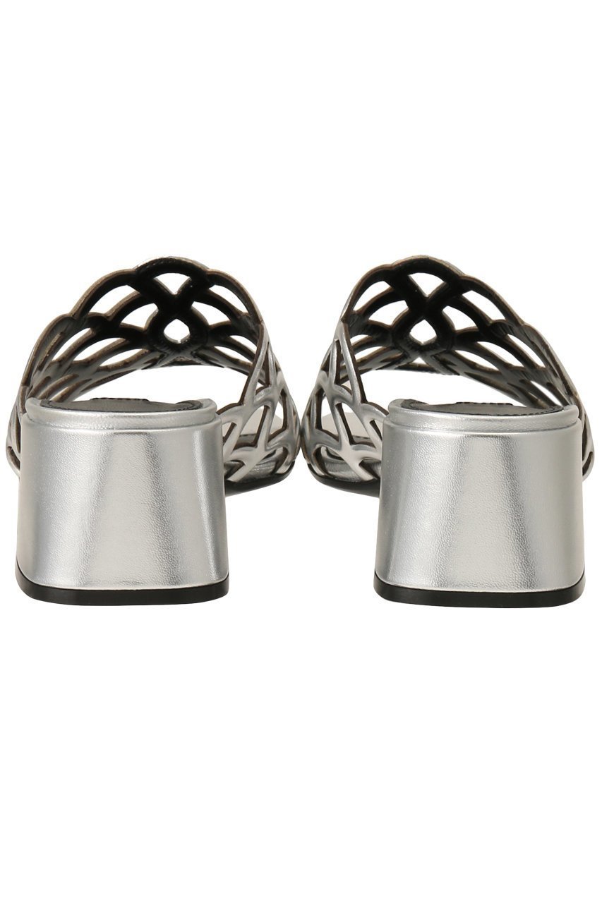 【セルジオ ロッシ/SERGIO ROSSI】のsrMERMAID オープントゥサンダル 人気、トレンドファッション・服の通販 founy(ファニー) 　ファッション　Fashion　レディースファッション　Fashion for Women　おすすめ　Recommended / Our Picks　カッティング　Cutting Detail　サンダル　Sandals, Summer Shoes　シューズ　Shoes, Footwear　シルバー　Silver, Metallic Silver　フェミニン　Feminine, Girly　ワーク　Workwear, Utility Style　other-3|ID: prp329100003899122 ipo3291000000035662362