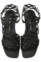 【セルジオ ロッシ/SERGIO ROSSI】のsrMERMAID フラットサンダル 人気、トレンドファッション・服の通販 founy(ファニー) ファッション Fashion レディースファッション Fashion for Women サンダル Sandals, Summer Shoes シューズ Shoes, Footwear ストラップサンダル Strappy Sandals, Strap Sandals フィット Fit, Slim Fit フラット Flat, Flat Shoes ラップ Wrap, Wrap Design レース Lace, Lace Fabric thumbnail ブラック|ID: prp329100003899123 ipo3291000000032770583
