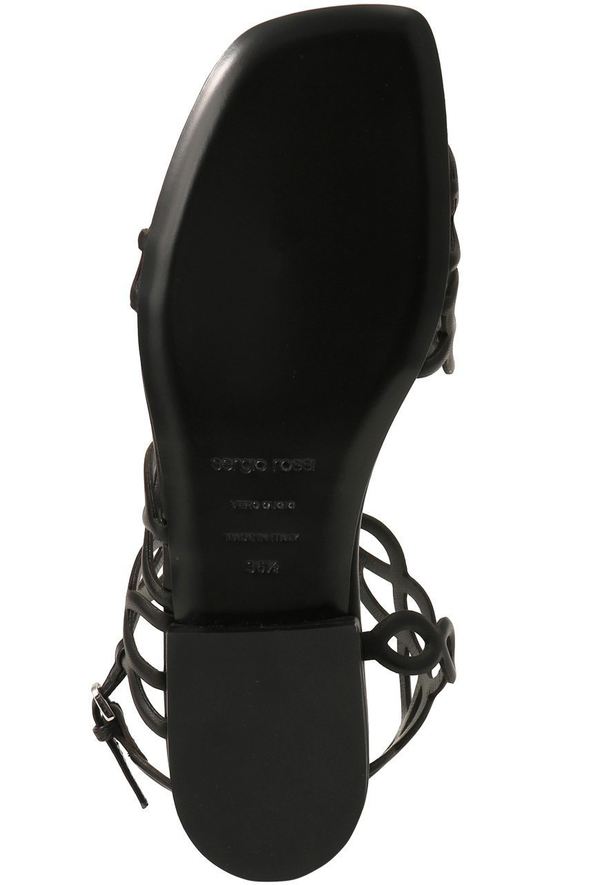 【セルジオ ロッシ/SERGIO ROSSI】のsrMERMAID フラットサンダル 人気、トレンドファッション・服の通販 founy(ファニー) 　ファッション　Fashion　レディースファッション　Fashion for Women　サンダル　Sandals, Summer Shoes　シューズ　Shoes, Footwear　ストラップサンダル　Strappy Sandals, Strap Sandals　フィット　Fit, Slim Fit　フラット　Flat, Flat Shoes　ラップ　Wrap, Wrap Design　レース　Lace, Lace Fabric　other-5|ID: prp329100003899123 ipo3291000000036179208