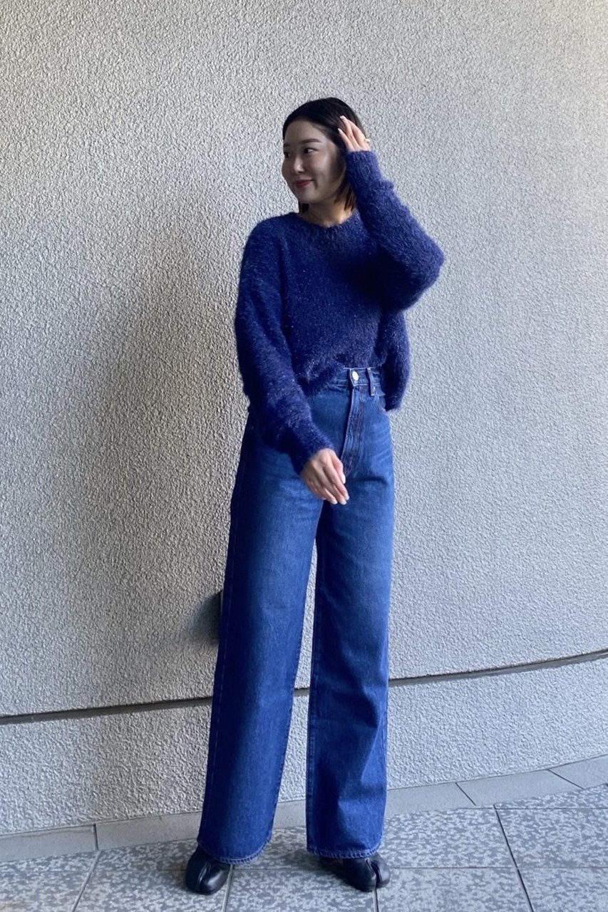 【ニードバイ ヘリテイジ/NEEDBY heritage】のLUNA ワイドストレートデニムパンツ 人気、トレンドファッション・服の通販 founy(ファニー) 　ファッション　Fashion　レディースファッション　Fashion for Women　パンツ　Pants & Trousers　デニムパンツ・ジーンズ・美脚デニム　Denim Jeans & Pants　デニム　Denim, Jeans Material　フィット　Fit, Slim Fit　ヴィンテージ　Vintage Style　other-6|ID: prp329100003899170 ipo3291000000032932435