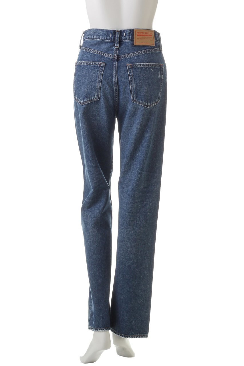 【ニードバイ ヘリテイジ/NEEDBY heritage】のNO.7 ストレートデニムパンツ 人気、トレンドファッション・服の通販 founy(ファニー) 　ファッション　Fashion　レディースファッション　Fashion for Women　パンツ　Pants & Trousers　デニムパンツ・ジーンズ・美脚デニム　Denim Jeans & Pants　ストレート　Straight, Straight Cut　デニム　Denim, Jeans Material　ハイライズ　High Rise, High Waist　ビンテージ　Vintage, Retro Style　別注　Limited Edition, Custom Order　other-4|ID: prp329100003899193 ipo3291000000032939225