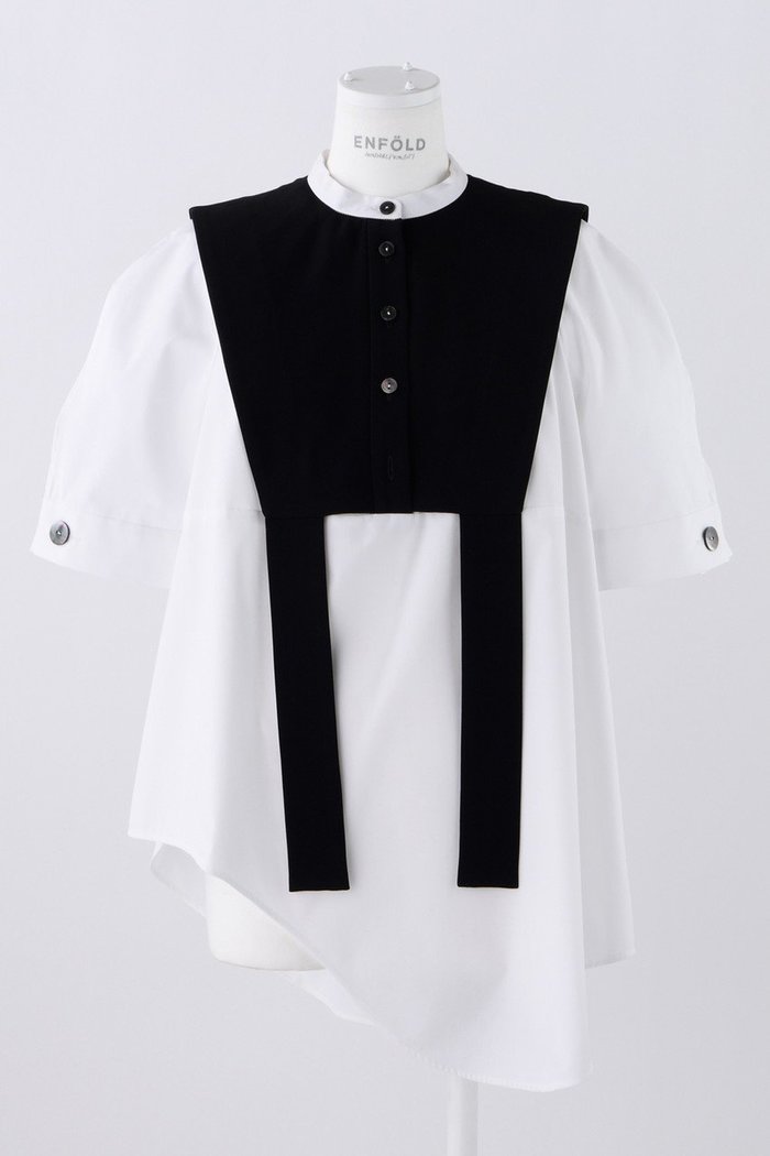 【エンフォルド/ENFOLD】のPEツイル ベストレイヤーTOPS/トップス インテリア・キッズ・メンズ・レディースファッション・服の通販 founy(ファニー) https://founy.com/ ファッション Fashion レディースファッション Fashion for Women アウター Coat / Outerwear Collection トップス・カットソー Cut & Sew Tops シャツ・ブラウス・オフィスカジュアル Elegant Blouses & Button-Ups ベスト&ジレ / 重ね着スタイル Vests & Gilets とろみ Fluid, Flowy Fabric アシンメトリー Asymmetrical Style オケージョン Occasion Wear コンビ Combo, Combination Style ショート Short, Short Length スリーブ Sleeve, Long Sleeve / Short Sleeve ツイル Twist, Twisted Detail バランス Balance, Style Balance ベスト Vest, Waistcoat エレガント 上品 Elegant 人気 Popular, Best Seller 定番 Standard, Basic Item 雑誌 Magazine, Fashion Magazine |ID: prp329100003900185 ipo3291000000032911378