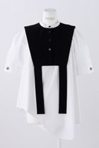 【エンフォルド/ENFOLD】のPEツイル ベストレイヤーTOPS/トップス ブラック|ID: prp329100003900185 ipo3291000000032911378