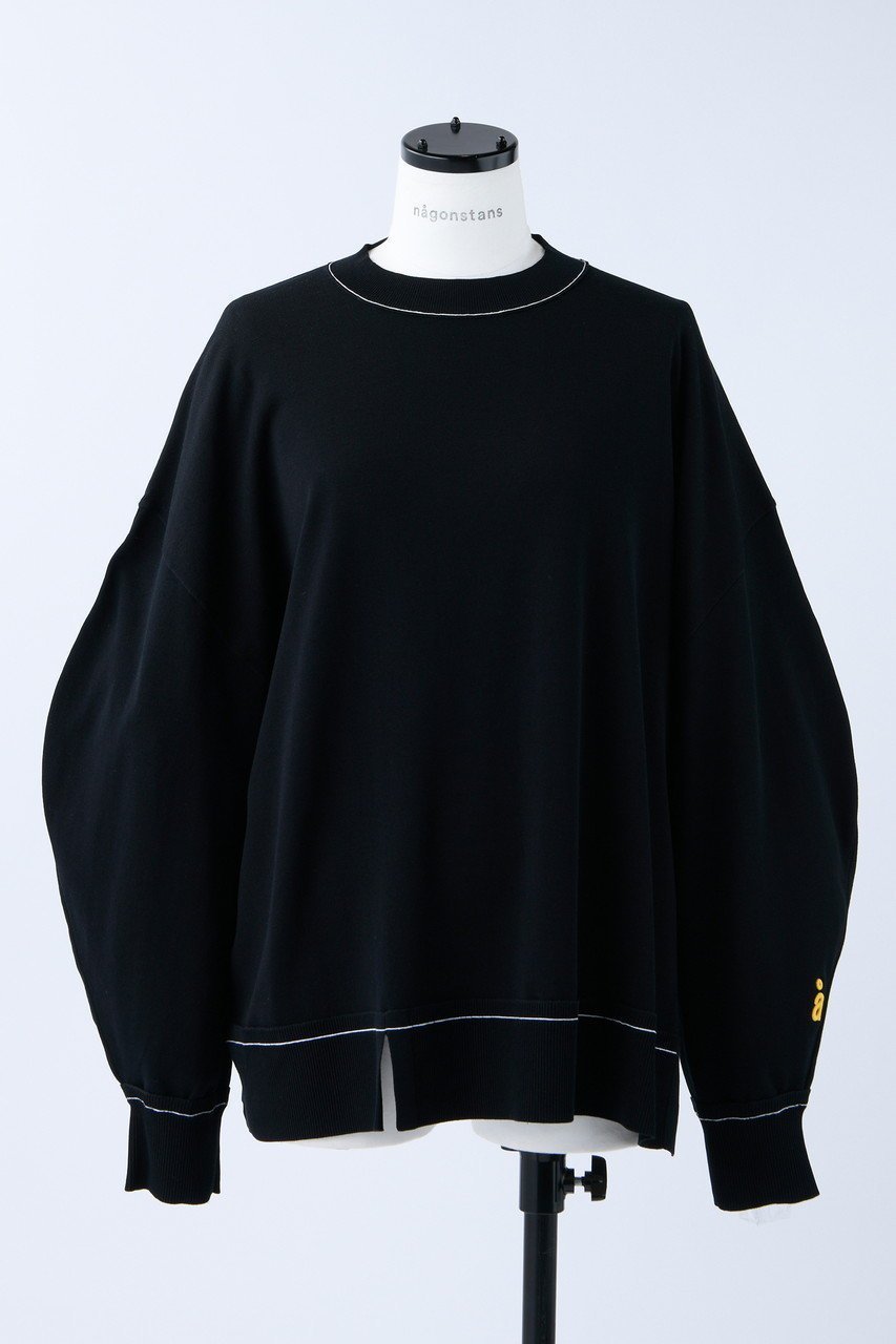 【ナゴンスタンス/nagonstans】のアシンメスリット P.O/プルオーバー 人気、トレンドファッション・服の通販 founy(ファニー) 　ファッション　Fashion　レディースファッション　Fashion for Women　トップス・カットソー　Cut & Sew Tops　シャツ・ブラウス・オフィスカジュアル　Elegant Blouses & Button-Ups　ロングTシャツ・Tシャツ　Longline T-Shirts & Tees　カジュアルプルオーバー・ニットトップス　Pullovers & Knit Tops / Casual Pullovers　カットソー・ベーシックTシャツ　Cut-and-Sewn Tops / Stretch Tees & Basics　シンプル　Simple, Minimal　スリーブ　Sleeve, Long Sleeve / Short Sleeve　フォルム　Silhouette, Form　ロング　Long, Long-Length　エレガント 上品　Elegant　 other-1|ID: prp329100003900197 ipo3291000000032838042