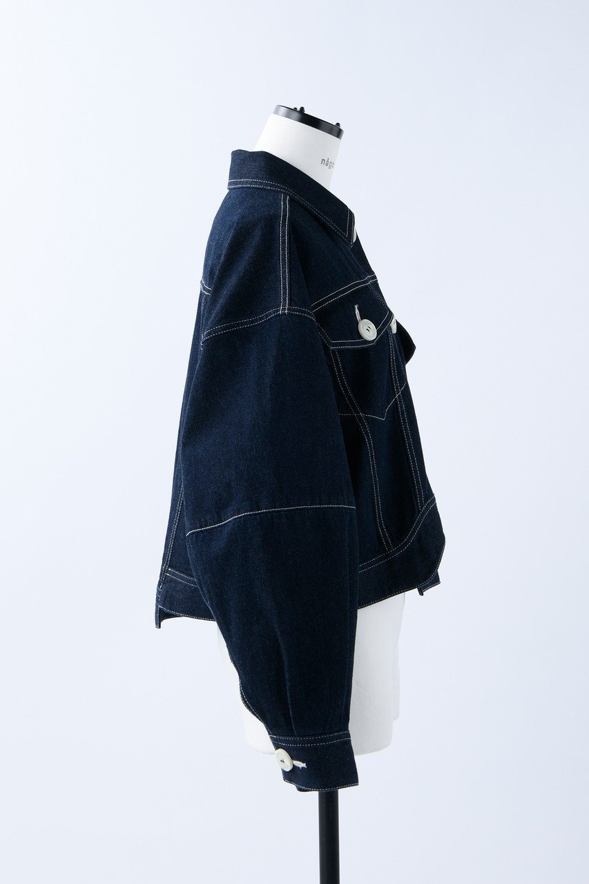 【ナゴンスタンス/nagonstans】のO アシンメクロップドGジャン 人気、トレンドファッション・服の通販 founy(ファニー) 　ファッション　Fashion　レディースファッション　Fashion for Women　アウター　Coat / Outerwear Collection　レディースジャケット・軽アウター　Jackets　ブルゾンジャケット・スポーティアウター　Blouson Jackets　ジャケット　Jacket, Outerwear　セットアップ　Set-Up, Coordinated Outfit　デニム　Denim, Jeans Material　ブルゾン　Blouson, Bomber Jacket　other-4|ID: prp329100003900205 ipo3291000000032942717