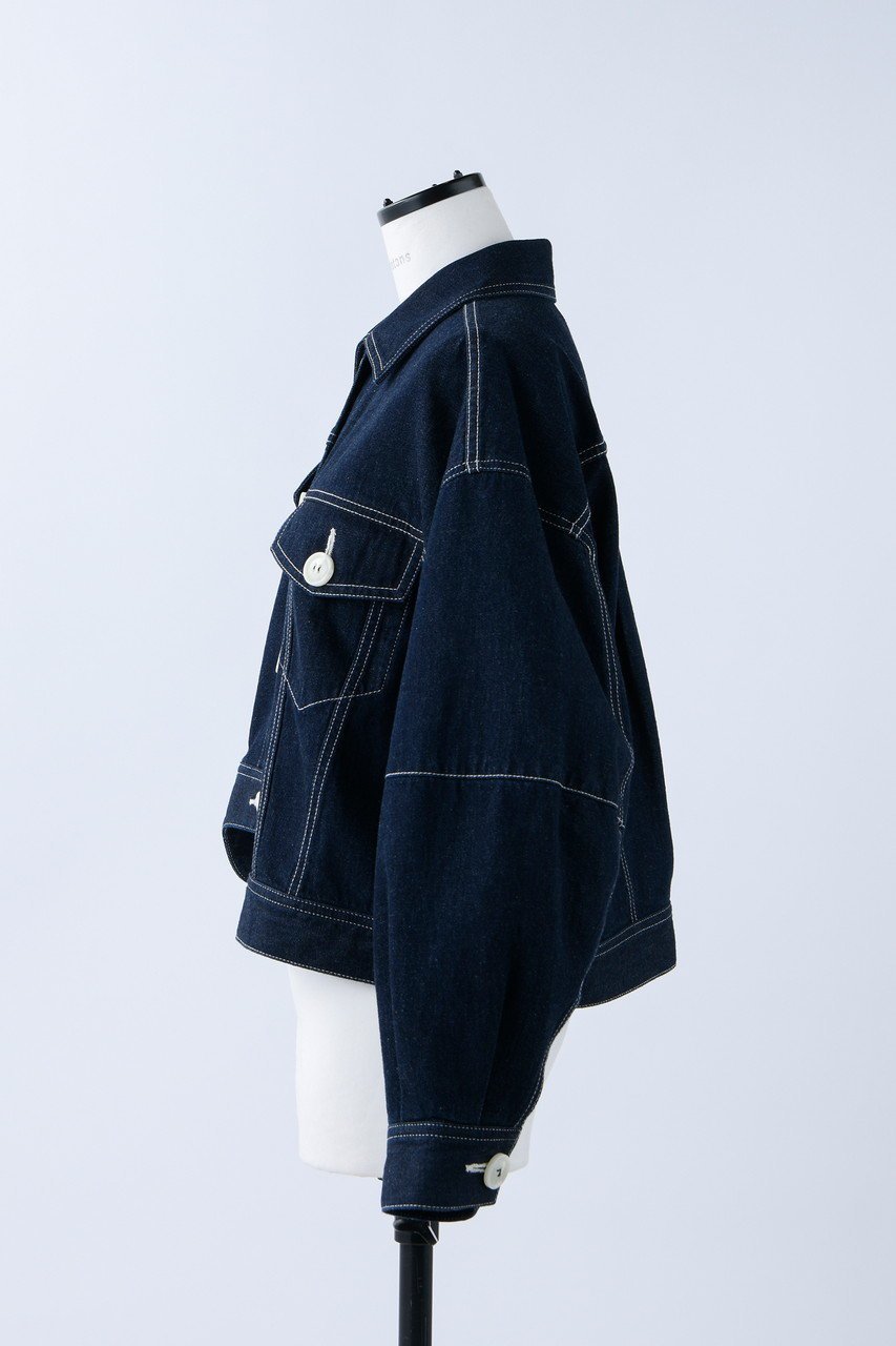 【ナゴンスタンス/nagonstans】のO アシンメクロップドGジャン 人気、トレンドファッション・服の通販 founy(ファニー) 　ファッション　Fashion　レディースファッション　Fashion for Women　アウター　Coat / Outerwear Collection　レディースジャケット・軽アウター　Jackets　ブルゾンジャケット・スポーティアウター　Blouson Jackets　ジャケット　Jacket, Outerwear　セットアップ　Set-Up, Coordinated Outfit　デニム　Denim, Jeans Material　ブルゾン　Blouson, Bomber Jacket　other-2|ID: prp329100003900205 ipo3291000000036061664