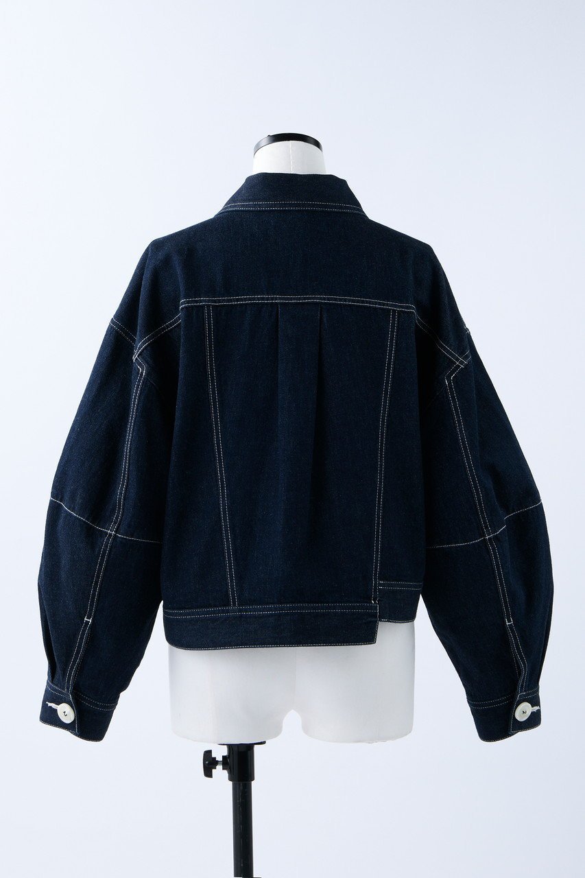 【ナゴンスタンス/nagonstans】のO アシンメクロップドGジャン 人気、トレンドファッション・服の通販 founy(ファニー) 　ファッション　Fashion　レディースファッション　Fashion for Women　アウター　Coat / Outerwear Collection　レディースジャケット・軽アウター　Jackets　ブルゾンジャケット・スポーティアウター　Blouson Jackets　ジャケット　Jacket, Outerwear　セットアップ　Set-Up, Coordinated Outfit　デニム　Denim, Jeans Material　ブルゾン　Blouson, Bomber Jacket　other-3|ID: prp329100003900205 ipo3291000000036061665