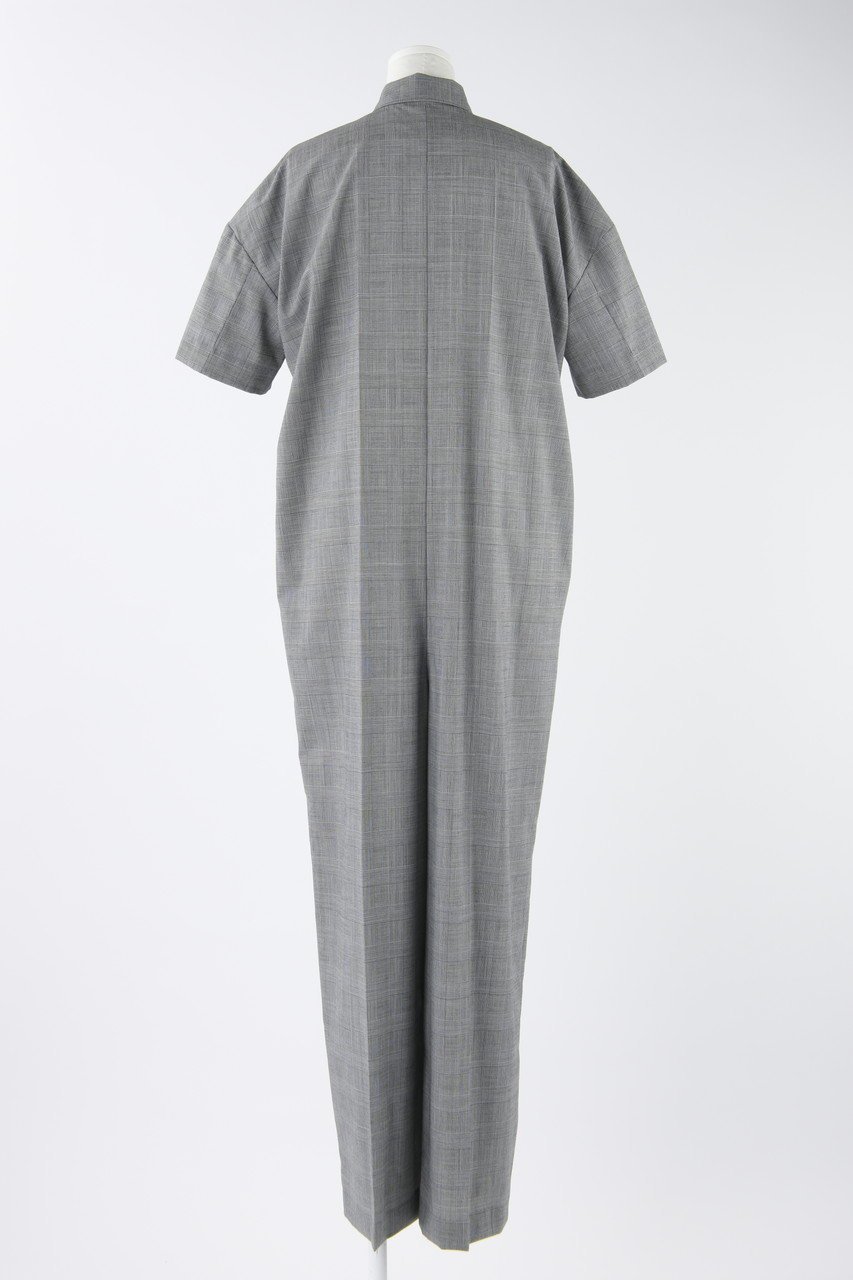 【エンフォルド/ENFOLD】のT/Wグレンチェック スーツオールインワン 人気、トレンドファッション・服の通販 founy(ファニー) 　ファッション　Fashion　レディースファッション　Fashion for Women　パンツ　Pants & Trousers　スーツ　Business Suits & Workwear　スーツパンツ・ドレスパンツ　Suit Pants / Office Trousers / Dress Pants　ショルダー　Shoulder, Shoulder Strap　スーツ　Suit, Formalwear　センター　Center, Center Line　チェック　Check, Plaid, Tartan　ドロップ　Drop Shoulder, Dropped Style　フォーマル　Formal, Dressy　マニッシュ　Mannish, Boyish　リラックス　Relax, Relaxed Fit　other-3|ID: prp329100003900210 ipo3291000000036542692