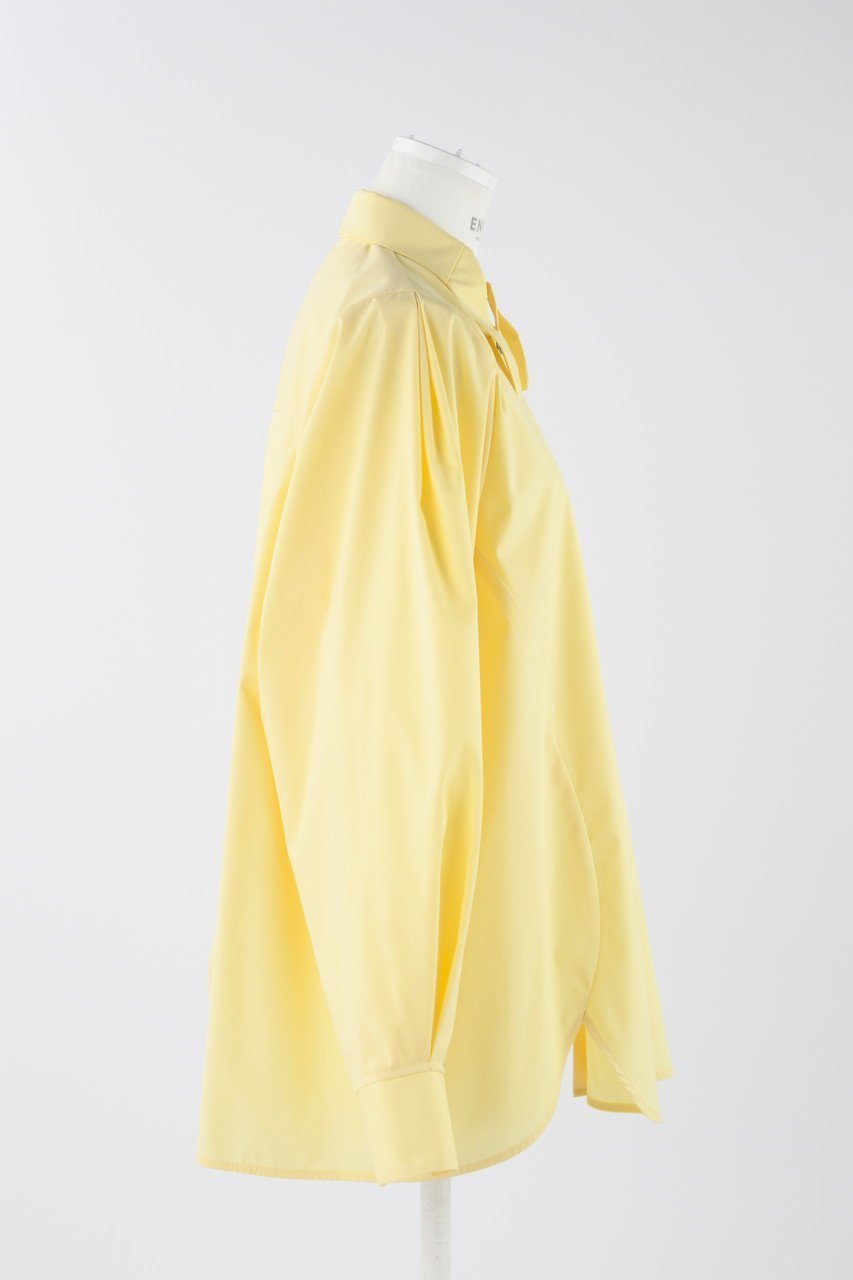 【エンフォルド/ENFOLD】のC/PEブロード Hole Collar SH/シャツ 人気、トレンドファッション・服の通販 founy(ファニー) 　ファッション　Fashion　レディースファッション　WOMEN　トップス・カットソー　Tops/Tshirt　シャツ/ブラウス　Shirts/Blouses　スリーブ　Sleeve　ブロード　Broad　ロング　Long　other-4|ID: prp329100003900215 ipo3291000000031453526