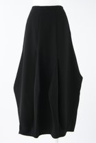 【エンフォルド/ENFOLD】のポリエステルダブルクロス Lampshade SK/スカート ブラック|ID: prp329100003900216 ipo3291000000035814330