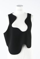 【エンフォルド/ENFOLD】のポリエステルダブルクロス Waveベスト 人気、トレンドファッション・服の通販 founy(ファニー) ファッション Fashion レディースファッション Fashion for Women アウター Coat / Outerwear Collection レディースジャケット・軽アウター Jackets おすすめ Recommended / Our Picks シンプル Simple, Minimal ジャケット Jacket, Outerwear ストレッチ Stretch, Stretchy Fabric ダブル Double, Double-Breasted ドレス Dress, One-Piece ベスト Vest, Waistcoat 夏 Summer S/S・春夏 SS, Spring/Summer, Warm Season thumbnail ブラック|ID: prp329100003900217 ipo3291000000036530300