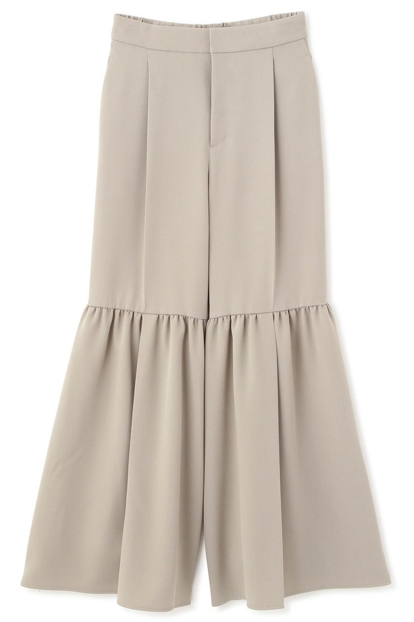 【アドーア/ADORE】のドライカシドスパンツ インテリア・キッズ・メンズ・レディースファッション・服の通販 founy(ファニー) 　ファッション　Fashion　レディースファッション　Fashion for Women　パンツ　Pants & Trousers　おすすめ　Recommended / Our Picks　ギャザー　Gathered, Ruffled　ジャケット　Jacket, Outerwear　セットアップ　Set-Up, Coordinated Outfit　フレア　Flare, Flared　ボトム　Bottoms, Lower Wear　ライトグリーン|ID: prp329100003900261 ipo3291000000035998481