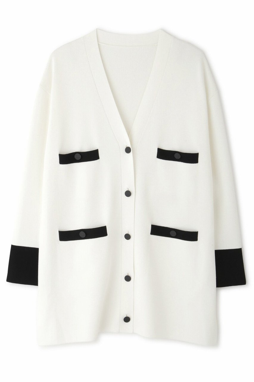 【アドーア/ADORE】のドライストレッチニットカーディガン インテリア・キッズ・メンズ・レディースファッション・服の通販 founy(ファニー) 　ファッション　Fashion　レディースファッション　Fashion for Women　トップス・カットソー　Cut & Sew Tops　ニット　Knit Tops & Sweaters　カーディガン・羽織り　Layered Style Cardigans　カーディガン　Cardigan, Knitwear　ストレッチ　Stretch, Stretchy Fabric　ホワイト|ID: prp329100003900282 ipo3291000000032963931