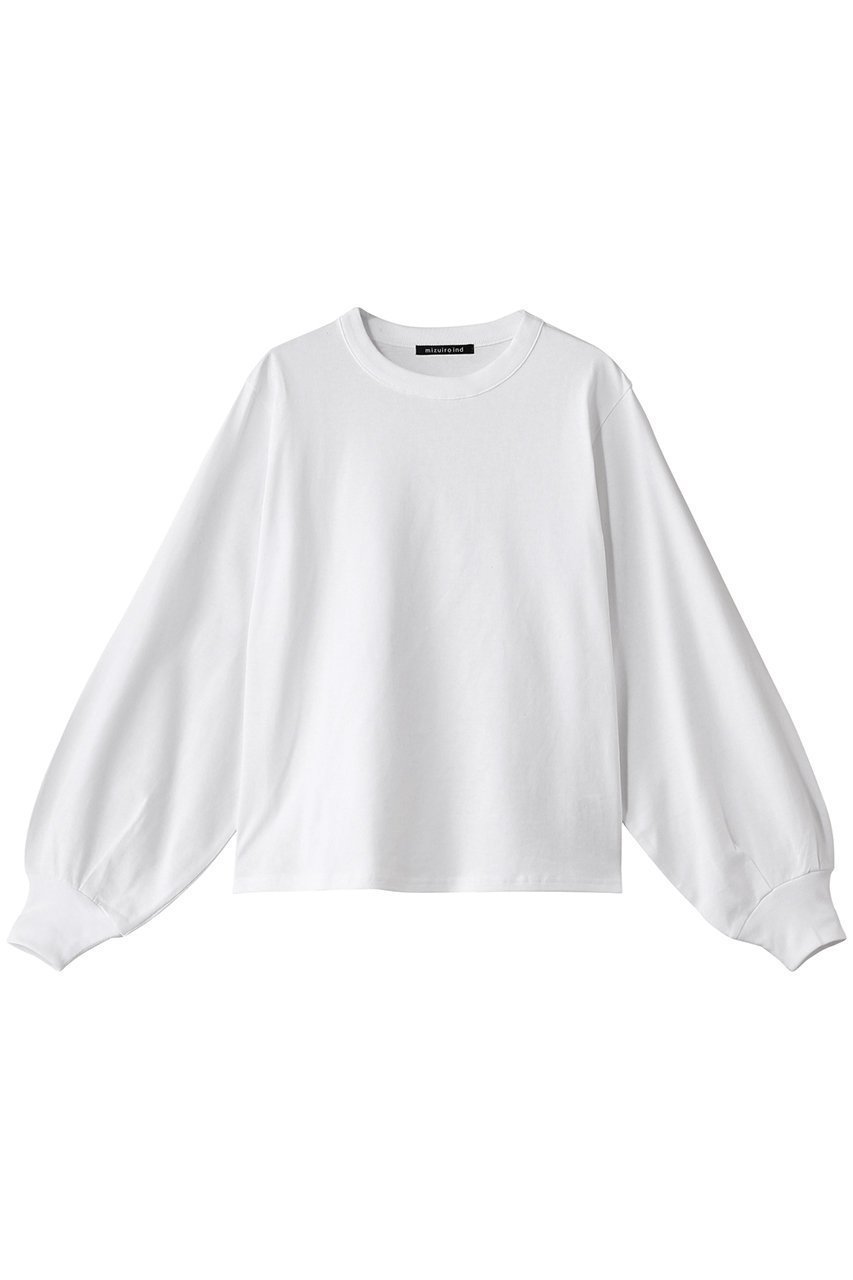 【ミズイロ インド/mizuiro ind】のpuff slv long T Tシャツ 人気、トレンドファッション・服の通販 founy(ファニー) 　ファッション　Fashion　レディースファッション　WOMEN　トップス・カットソー　Tops/Tshirt　シャツ/ブラウス　Shirts/Blouses　ロング / Tシャツ　T-Shirts　カットソー　Cut and Sewn　2025年　2025　2025春夏・S/S　Ss,Spring/Summer,2025　シンプル　Simple　スラックス　Slacks　スリーブ　Sleeve　デニム　Denim　リラックス　Relax　ロング　Long　夏　Summer　春　Spring　S/S・春夏　Ss・Spring/Summer　 other-1|ID: prp329100003900314 ipo3291000000030462774