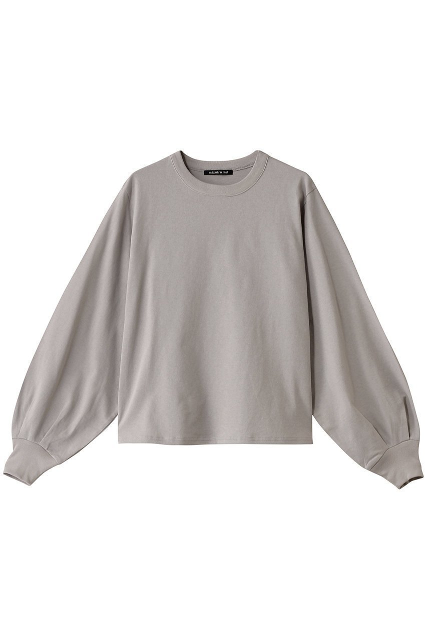 【ミズイロ インド/mizuiro ind】のpuff slv long T Tシャツ インテリア・キッズ・メンズ・レディースファッション・服の通販 founy(ファニー) 　ファッション　Fashion　レディースファッション　WOMEN　トップス・カットソー　Tops/Tshirt　シャツ/ブラウス　Shirts/Blouses　ロング / Tシャツ　T-Shirts　カットソー　Cut and Sewn　2025年　2025　2025春夏・S/S　Ss,Spring/Summer,2025　シンプル　Simple　スラックス　Slacks　スリーブ　Sleeve　デニム　Denim　リラックス　Relax　ロング　Long　夏　Summer　春　Spring　S/S・春夏　Ss・Spring/Summer　l.gray|ID: prp329100003900314 ipo3291000000030462777