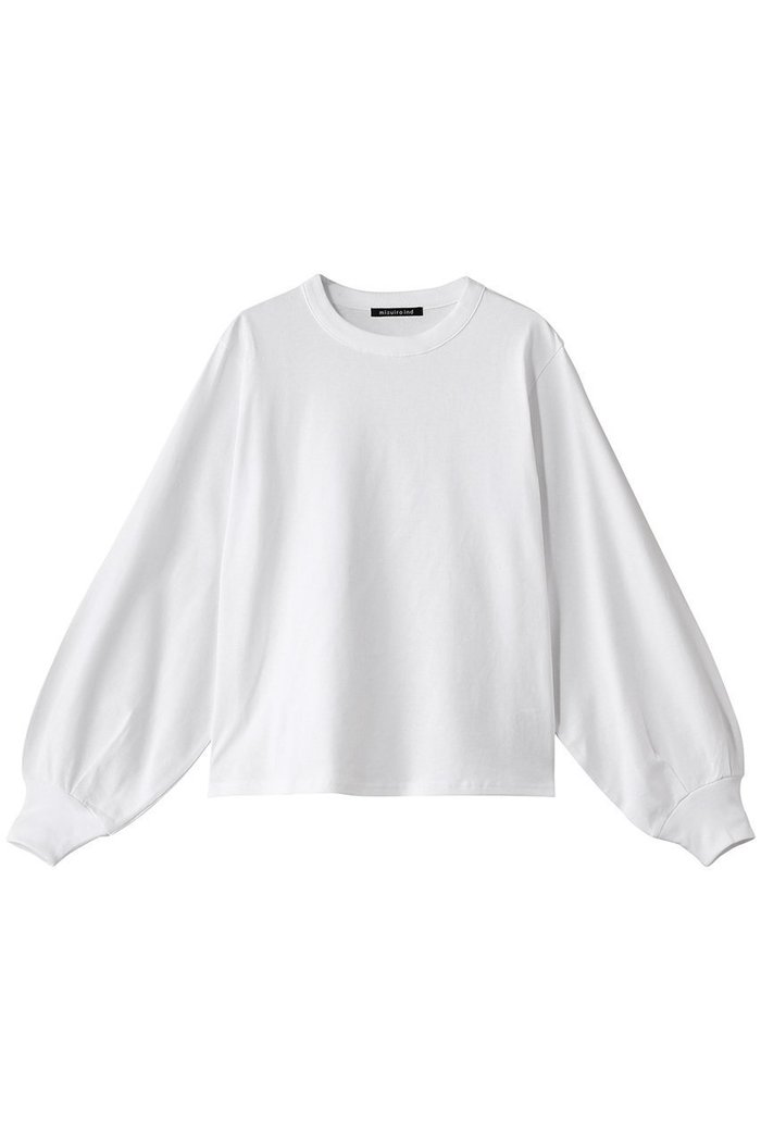 【ミズイロ インド/mizuiro ind】のpuff slv long T Tシャツ インテリア・キッズ・メンズ・レディースファッション・服の通販 founy(ファニー) https://founy.com/ ファッション Fashion レディースファッション Fashion for Women トップス・カットソー Cut & Sew Tops シャツ・ブラウス・オフィスカジュアル Elegant Blouses & Button-Ups ロングTシャツ・Tシャツ Longline T-Shirts & Tees カットソー・ベーシックTシャツ Cut-and-Sewn Tops / Stretch Tees & Basics シンプル Simple, Minimal スラックス Slacks, Dress Pants スリーブ Sleeve, Long Sleeve / Short Sleeve デニム Denim, Jeans Material リラックス Relax, Relaxed Fit ロング Long, Long-Length |ID: prp329100003900314 ipo3291000000036008978