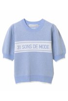 【トランテアン ソン ドゥ モード/31 Sons de mode】の【15th Anniversary】ラメロゴニット ブルー|ID:prp329100003901379