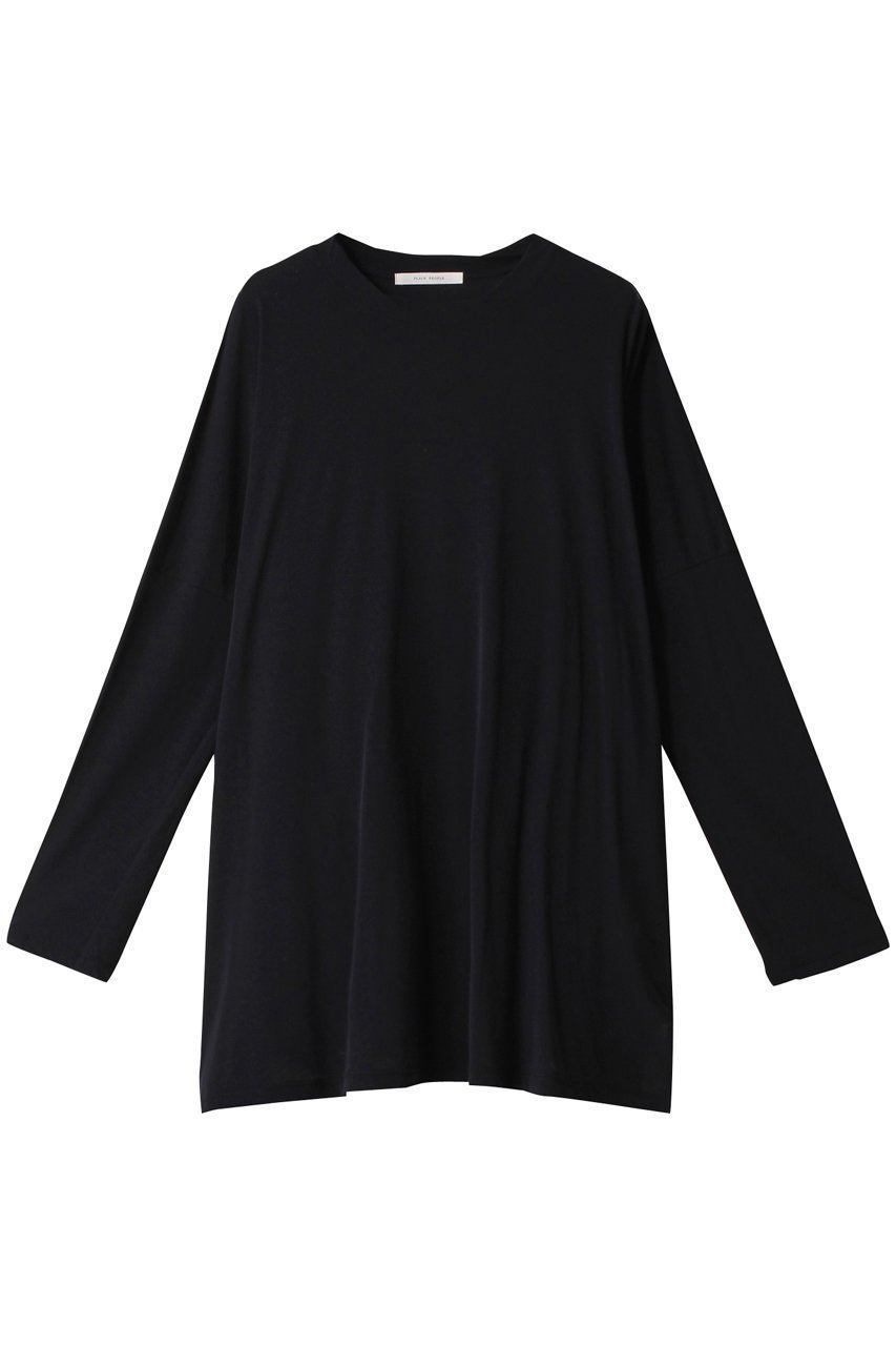 【プレインピープル/PLAIN PEOPLE】のコズモラマロングスリーブプルオーバー インテリア・キッズ・メンズ・レディースファッション・服の通販 founy(ファニー) 　ファッション　Fashion　レディースファッション　Fashion for Women　トップス・カットソー　Cut & Sew Tops　シャツ・ブラウス・オフィスカジュアル　Elegant Blouses & Button-Ups　ロングTシャツ・Tシャツ　Longline T-Shirts & Tees　カジュアルプルオーバー・ニットトップス　Pullovers & Knit Tops / Casual Pullovers　カットソー・ベーシックTシャツ　Cut-and-Sewn Tops / Stretch Tees & Basics　シンプル　Simple, Minimal　スリーブ　Sleeve, Long Sleeve / Short Sleeve　ロング　Long, Long-Length　長袖　Long Sleeve, Full Sleeve　ネイビー|ID: prp329100003901419 ipo3291000000032836762