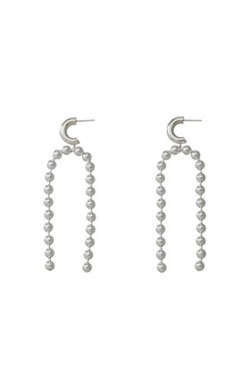 【カレンソロジー/Curensology】 CSG ボールピアス人気、トレンドファッション・服の通販 founy(ファニー) ファッション Fashion レディースファッション Fashion for Women ジュエリー Jewelry ファッションリング Fashion Rings イヤリング・フープ・ドロップタイプ Hoop, Drop & Clip Earrings イヤリング Earrings チェーン Chain, Chain Strap デニム Denim, Jeans Material パーティ Party, Party Style モチーフ Motif, Design Theme ロング Long, Long-Length エレガント 上品 Elegant |ID:prp329100003901464