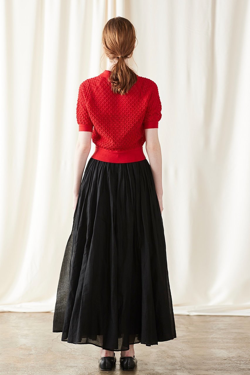 【マリリンムーン/MARILYN MOON】のタックテクニックシアーコットンスカート 人気、トレンドファッション・服の通販 founy(ファニー) 　ファッション　Fashion　レディースファッション　WOMEN　スカート　Skirt　ロングスカート　Long Skirt　インド　India　カットソー　Cut And Sew　ギャザー　Gather　シアー　Sheer　シンプル　Simple　ボトム　Bottom　ロング　Long　人気　Popularity　NEW・新作・新着・新入荷　New Arrivals　other-8|ID: prp329100003903608 ipo3291000000031325837