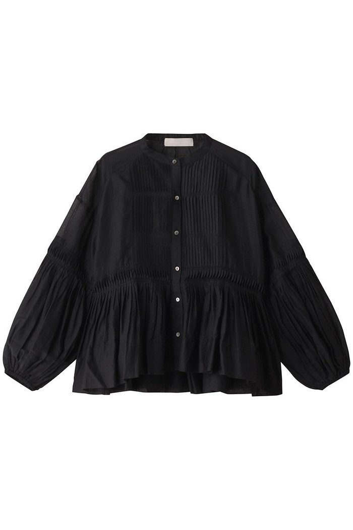 【マリリンムーン/MARILYN MOON】のタックテクニックシアーコットンブラウス インテリア・キッズ・メンズ・レディースファッション・服の通販 founy(ファニー) https://founy.com/ ファッション Fashion レディースファッション Fashion for Women トップス・カットソー Cut & Sew Tops シャツ・ブラウス・オフィスカジュアル Elegant Blouses & Button-Ups おすすめ Recommended / Our Picks インド Indian Textile インナー Innerwear サマー Summer, Summer Style シアー Sheer, See-Through スリーブ Sleeve, Long Sleeve / Short Sleeve ハンド Hand, Handmade フェミニン Feminine, Girly フレア Flare, Flared ロング Long, Long-Length |ID: prp329100003903609 ipo3291000000036401241