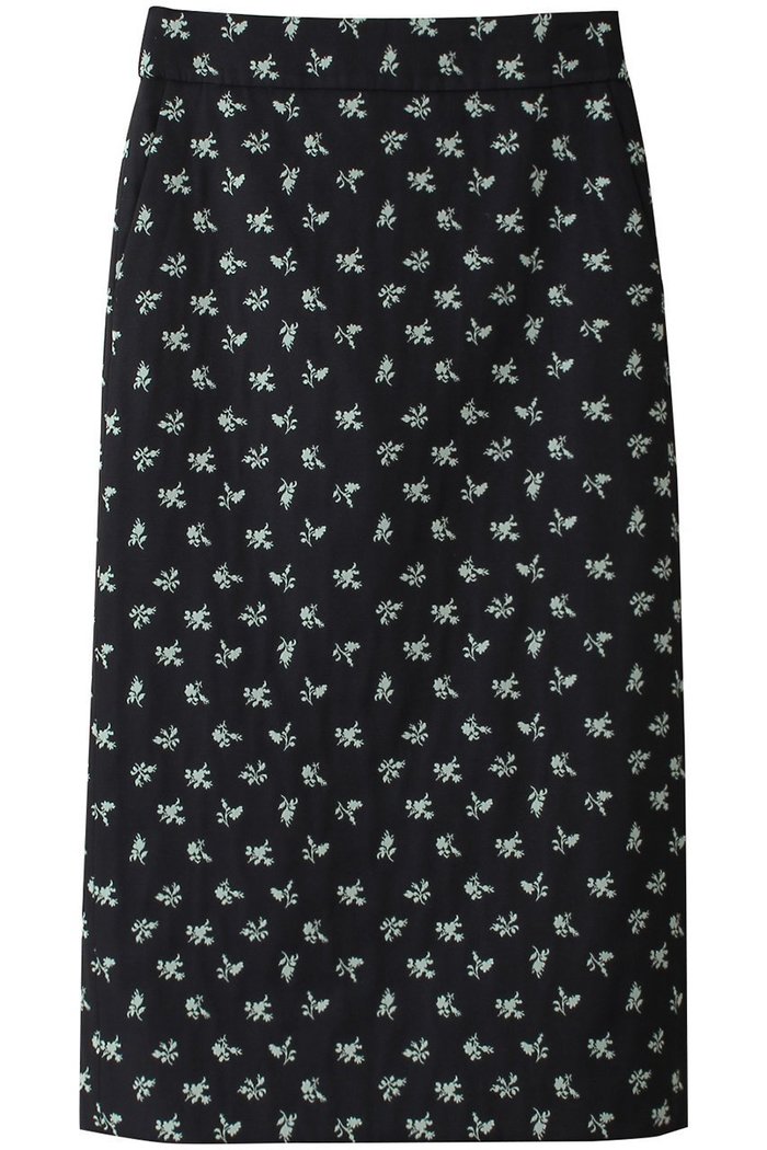 【ブラミンク/BLAMINK】のフラワージャカードタイトスカート インテリア・キッズ・メンズ・レディースファッション・服の通販 founy(ファニー) https://founy.com/ ファッション Fashion レディースファッション Fashion for Women スカート Skirts ジャカード／ジャガード Jacquard, Woven Pattern スリット Slit, Slit Detail タイトスカート Pencil Skirt, Tight Skirt フラワー Flower, Floral モチーフ Motif, Design Theme エレガント 上品 Elegant 春 Spring |ID: prp329100003903619 ipo3291000000032822588
