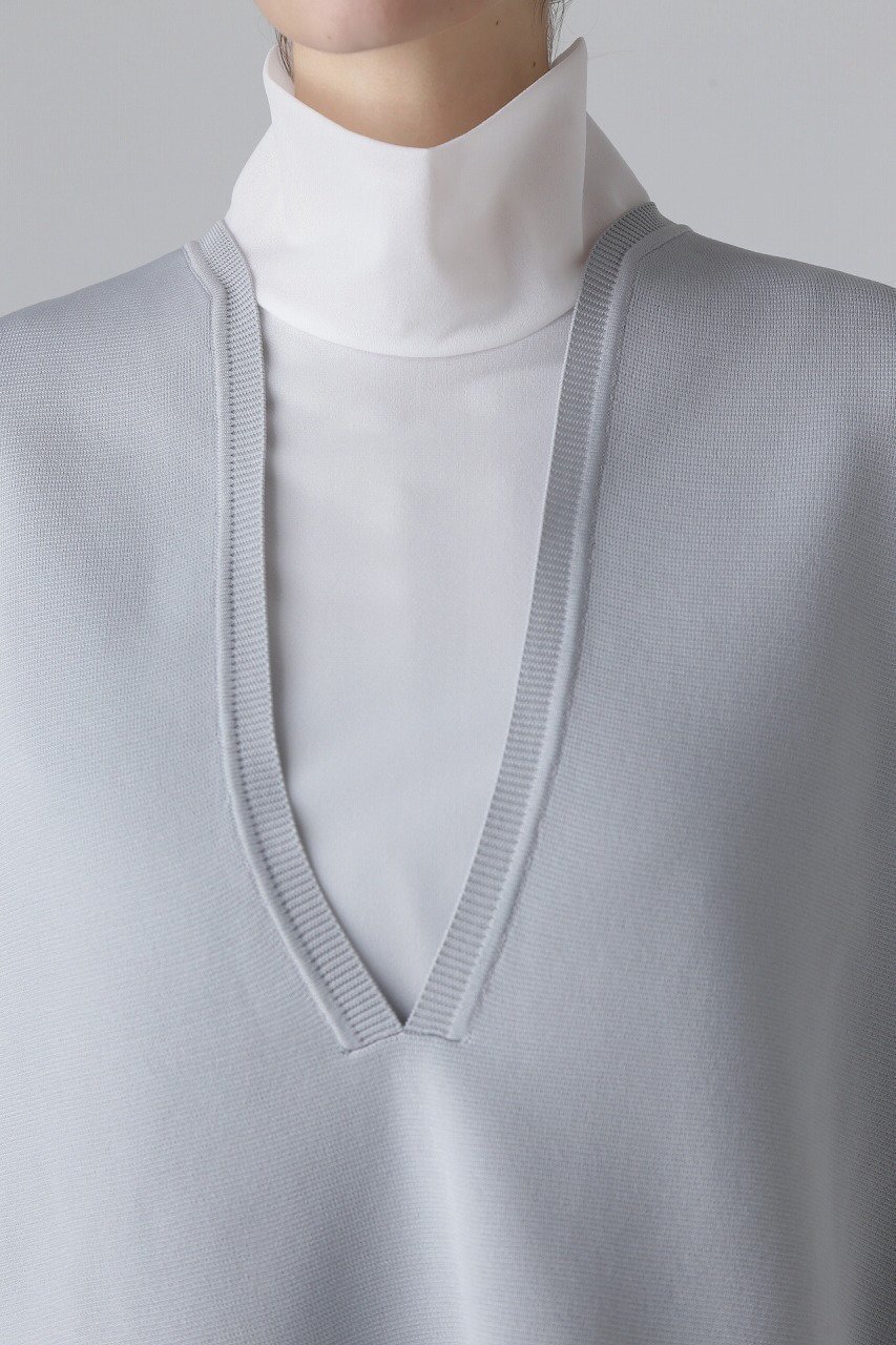 【アドーア/ADORE】のエアーストレッチニット 人気、トレンドファッション・服の通販 founy(ファニー) 　ファッション　Fashion　レディースファッション　Fashion for Women　トップス・カットソー　Cut & Sew Tops　ニット　Knit Tops & Sweaters　カジュアルプルオーバー・ニットトップス　Pullovers & Knit Tops / Casual Pullovers　インナー　Innerwear　カットソー　Cut and Sewn Top　シンプル　Simple, Minimal　スキッパー　Skipper, Open Collar　セットアップ　Set-Up, Coordinated Outfit　other-4|ID: prp329100003903625 ipo3291000000032963908