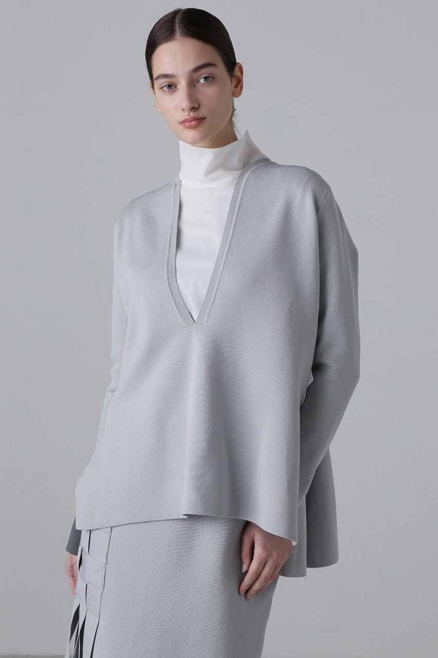 【アドーア/ADORE】のエアーストレッチニット 人気、トレンドファッション・服の通販 founy(ファニー) 　ファッション　Fashion　レディースファッション　Fashion for Women　トップス・カットソー　Cut & Sew Tops　ニット　Knit Tops & Sweaters　カジュアルプルオーバー・ニットトップス　Pullovers & Knit Tops / Casual Pullovers　インナー　Innerwear　カットソー　Cut and Sewn Top　シンプル　Simple, Minimal　スキッパー　Skipper, Open Collar　セットアップ　Set-Up, Coordinated Outfit　other-7|ID: prp329100003903625 ipo3291000000032963922