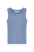 【アナイ/ANAYI】のアセテートポリエステルスクエア プルオーバー 人気、トレンドファッション・服の通販 founy(ファニー) ファッション Fashion レディースファッション Fashion for Women トップス・カットソー Cut & Sew Tops ニット Knit Tops & Sweaters カジュアルプルオーバー・ニットトップス Pullovers & Knit Tops / Casual Pullovers インナー Innerwear カーディガン Cardigan, Knitwear コンパクト Compact, Small Size シンプル Simple, Minimal スクエア Square, Square Shape ノースリーブ Sleeveless, No-Sleeve 人気 Popular, Best Seller 定番 Standard, Basic Item thumbnail ブルー|ID: prp329100003903669 ipo3291000000033705724