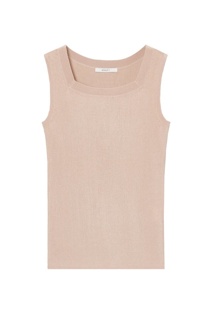 【アナイ/ANAYI】のアセテートポリエステルスクエア プルオーバー インテリア・キッズ・メンズ・レディースファッション・服の通販 founy(ファニー) https://founy.com/ ファッション Fashion レディースファッション Fashion for Women トップス・カットソー Cut & Sew Tops ニット Knit Tops & Sweaters カジュアルプルオーバー・ニットトップス Pullovers & Knit Tops / Casual Pullovers インナー Innerwear カーディガン Cardigan, Knitwear コンパクト Compact, Small Size シンプル Simple, Minimal スクエア Square, Square Shape ノースリーブ Sleeveless, No-Sleeve 人気 Popular, Best Seller 定番 Standard, Basic Item |ID: prp329100003903669 ipo3291000000036260002