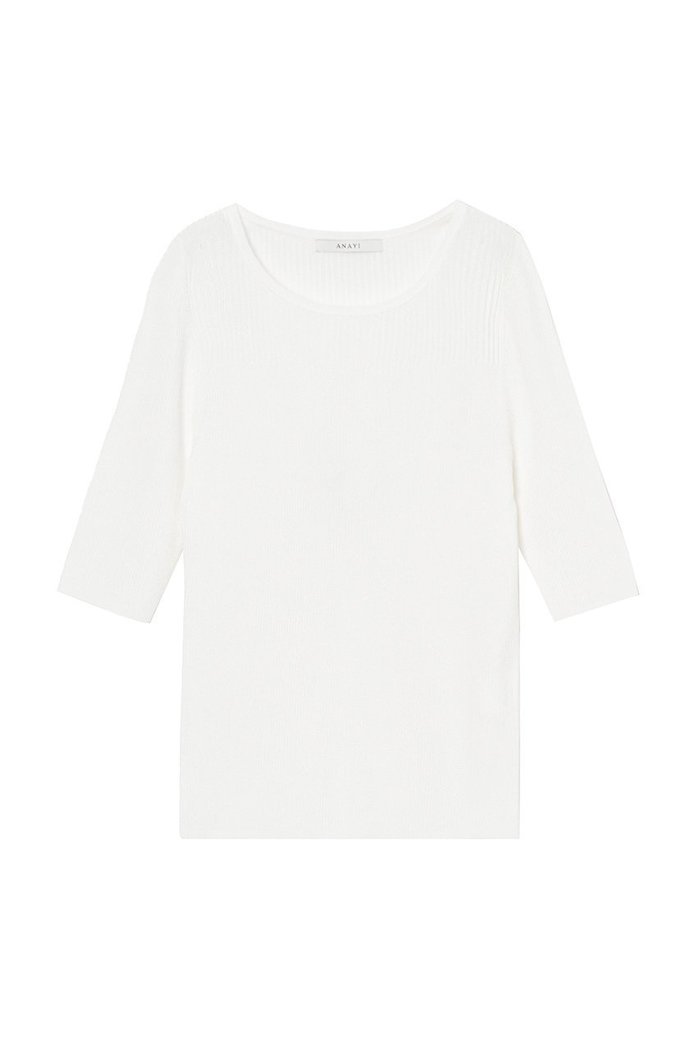 【アナイ/ANAYI】のアセテートポリエステル半袖 プルオーバー インテリア・キッズ・メンズ・レディースファッション・服の通販 founy(ファニー) https://founy.com/ ファッション Fashion レディースファッション Fashion for Women トップス・カットソー Cut & Sew Tops ニット Knit Tops & Sweaters カジュアルプルオーバー・ニットトップス Pullovers & Knit Tops / Casual Pullovers インナー Innerwear コンパクト Compact, Small Size 人気 Popular, Best Seller 半袖 Short Sleeve, Half Sleeve 定番 Standard, Basic Item |ID: prp329100003903670 ipo3291000000036260008