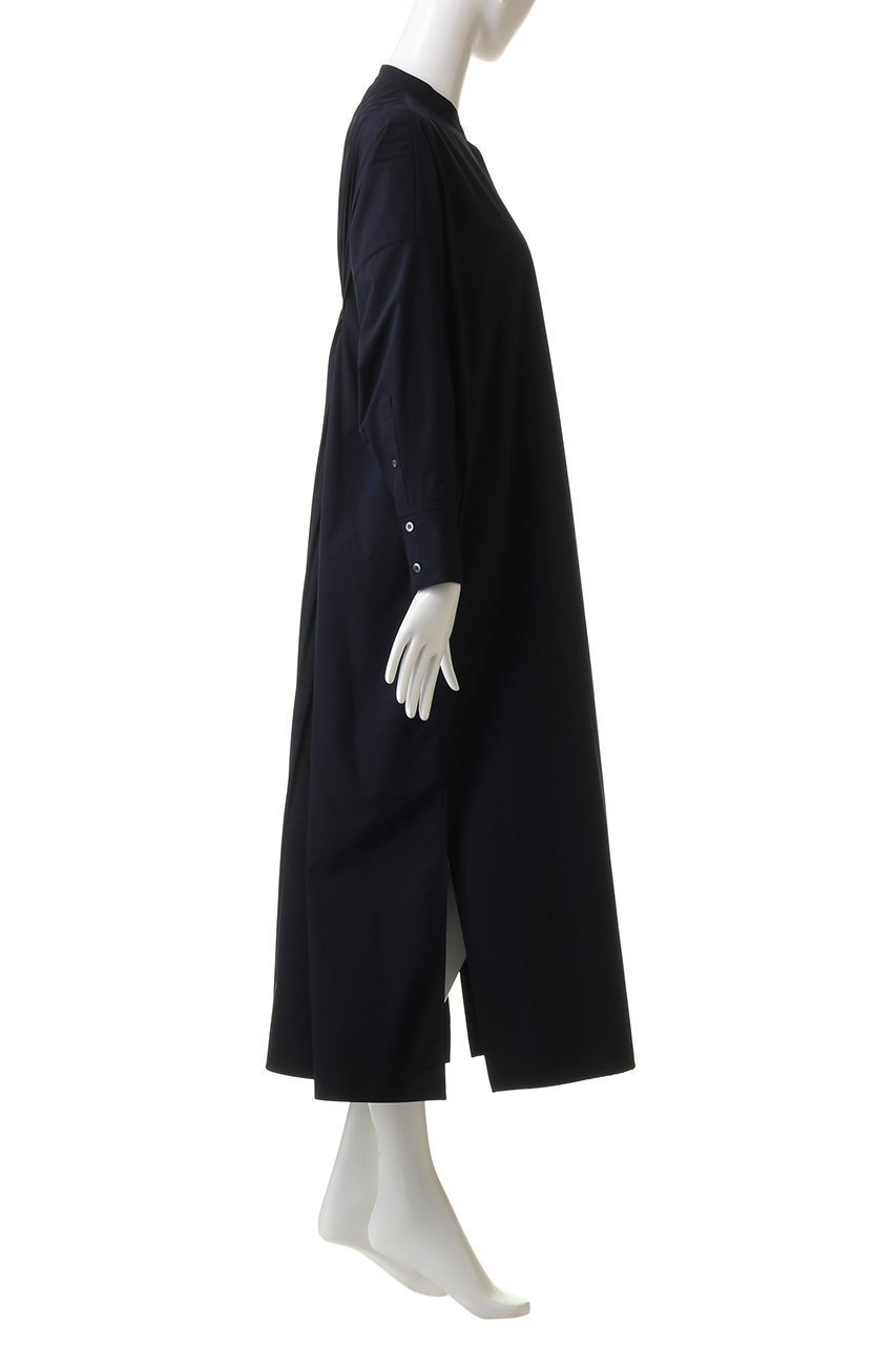 【ル フィル/LE PHIL】のSOLOTEXバックプリーツワンピース 人気、トレンドファッション・服の通販 founy(ファニー) 　ファッション　Fashion　レディースファッション　Fashion for Women　ワンピース　Dresses　チュニック　Tunic Tops & Dresses　なめらか　Smooth, Silky Texture　スリット　Slit, Slit Detail　チュニック　Tunic, Long Top　パーティ　Party, Party Style　ブロード　Broadcloth, Fine Cotton　プリーツ　Pleats, Pleated　ロング　Long, Long-Length　other-3|ID: prp329100003903695 ipo3291000000032922206