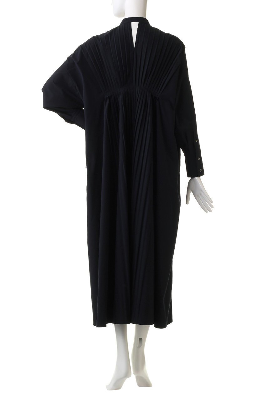 【ル フィル/LE PHIL】のSOLOTEXバックプリーツワンピース 人気、トレンドファッション・服の通販 founy(ファニー) 　ファッション　Fashion　レディースファッション　Fashion for Women　ワンピース　Dresses　チュニック　Tunic Tops & Dresses　なめらか　Smooth, Silky Texture　スリット　Slit, Slit Detail　チュニック　Tunic, Long Top　パーティ　Party, Party Style　ブロード　Broadcloth, Fine Cotton　プリーツ　Pleats, Pleated　ロング　Long, Long-Length　other-4|ID: prp329100003903695 ipo3291000000036672140