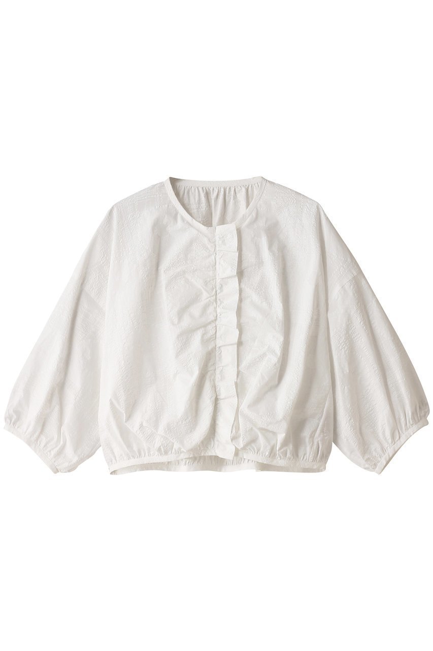 【プレインピープル/PLAIN PEOPLE】のシュリンクプリントブルゾン インテリア・キッズ・メンズ・レディースファッション・服の通販 founy(ファニー) 　ファッション　Fashion　レディースファッション　Fashion for Women　アウター　Coat / Outerwear Collection　レディースジャケット・軽アウター　Jackets　ブルゾンジャケット・スポーティアウター　Blouson Jackets　シンプル　Simple, Minimal　ジャケット　Jacket, Outerwear　ノースリーブ　Sleeveless, No-Sleeve　ブルゾン　Blouson, Bomber Jacket　プリント　Print, Printed Pattern　ホワイト|ID: prp329100003904869 ipo3291000000032957922