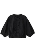 【プレインピープル/PLAIN PEOPLE】のシュリンクプリントブルゾン ブラック|ID: prp329100003904869 ipo3291000000032957926