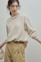 【ガリャルダガランテ/GALLARDAGALANTE】のバックスリットブラウスT 人気、トレンドファッション・服の通販 founy(ファニー) ファッション Fashion レディースファッション Fashion for Women トップス・カットソー Cut & Sew Tops シャツ・ブラウス・オフィスカジュアル Elegant Blouses & Button-Ups バッグ Bags ジョーゼット Georgette, Semi-Sheer Fabric ストレッチ Stretch, Stretchy Fabric スリット Slit, Slit Detail スリーブ Sleeve, Long Sleeve / Short Sleeve ロング Long, Long-Length エレガント 上品 Elegant 定番 Standard, Basic Item thumbnail ベージュ|ID: prp329100003904876 ipo3291000000032812004