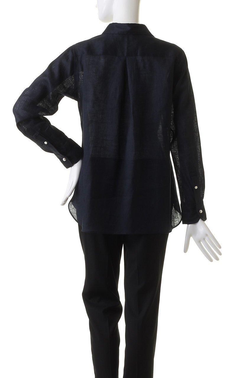 【マルティニーク/martinique】のリネンパールスキッパー 人気、トレンドファッション・服の通販 founy(ファニー) 　ファッション　Fashion　レディースファッション　Fashion for Women　トップス・カットソー　Cut & Sew Tops　シャツ・ブラウス・オフィスカジュアル　Elegant Blouses & Button-Ups　おすすめ　Recommended / Our Picks　スリーブ　Sleeve, Long Sleeve / Short Sleeve　リネン　Linen, Linen Fabric　ロング　Long, Long-Length　夏　Summer　定番　Standard, Basic Item　other-4|ID: prp329100003904887 ipo3291000000032911281