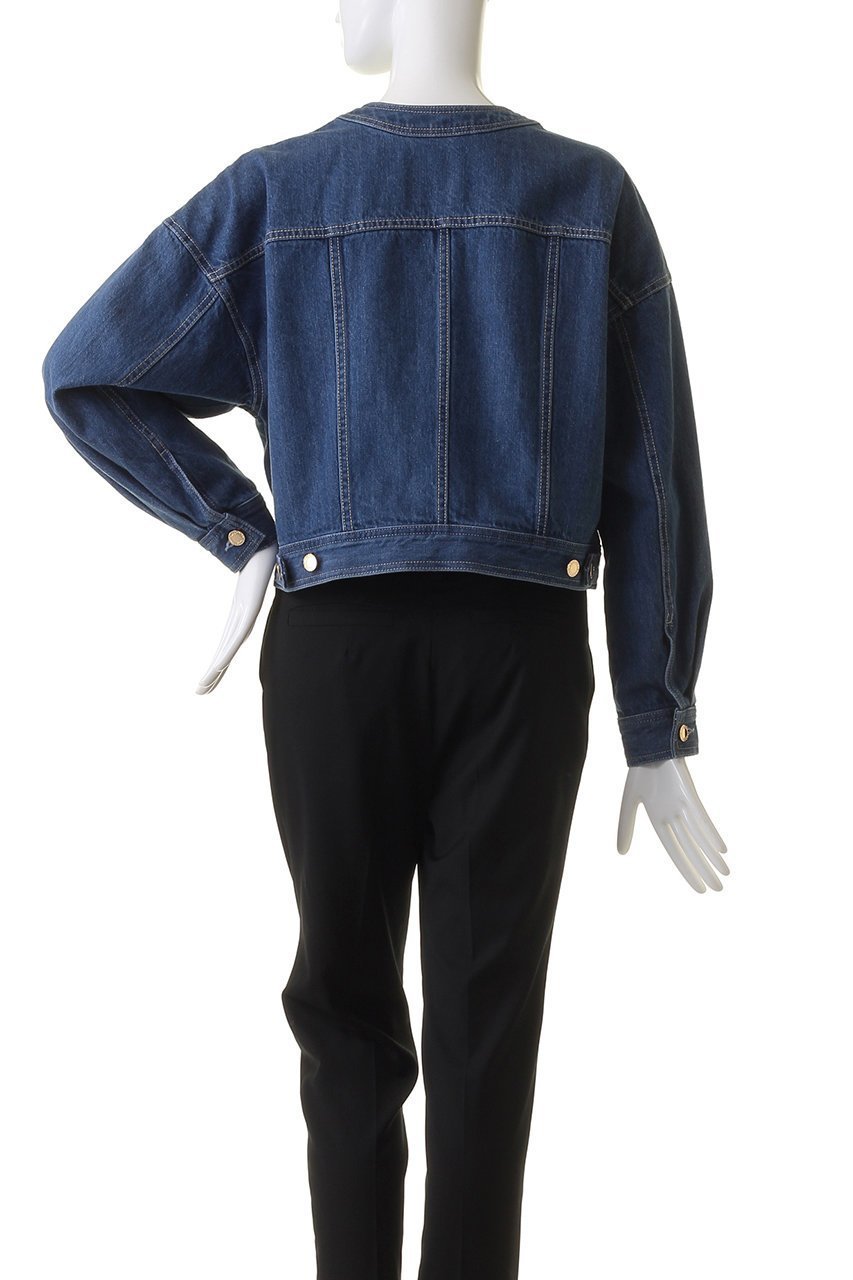 【アルアバイル/allureville】の【Loulou Willoughby】デニムパフィブルゾン 人気、トレンドファッション・服の通販 founy(ファニー) 　ファッション　Fashion　レディースファッション　Fashion for Women　アウター　Coat / Outerwear Collection　レディースジャケット・軽アウター　Jackets　ブルゾンジャケット・スポーティアウター　Blouson Jackets　コンパクト　Compact, Small Size　ショルダー　Shoulder, Shoulder Strap　ジャケット　Jacket, Outerwear　デニム　Denim, Jeans Material　ドロップ　Drop Shoulder, Dropped Style　ブルゾン　Blouson, Bomber Jacket　other-4|ID: prp329100003904897 ipo3291000000032957555