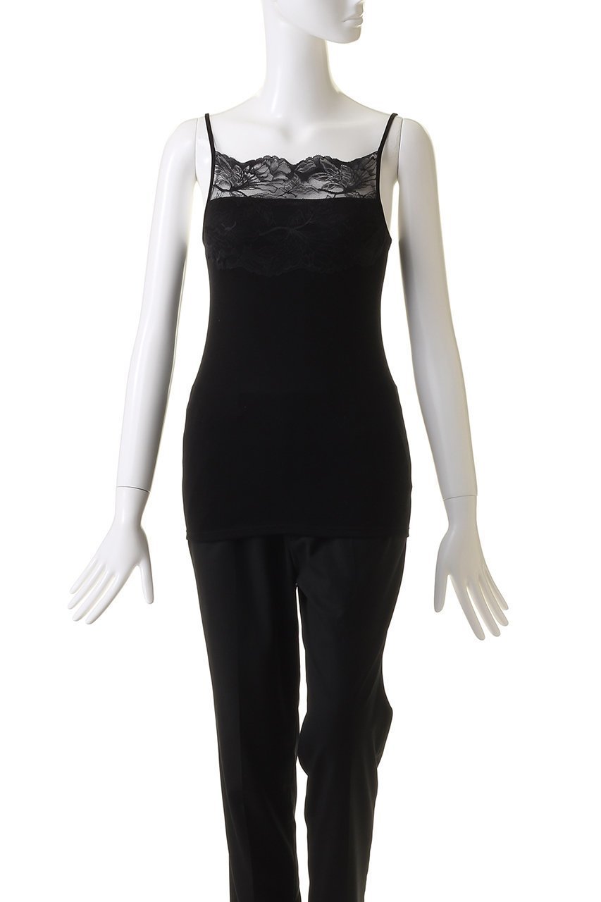 【アロマティック/AROMATIQUE】のフロントレース キャミソール 人気、トレンドファッション・服の通販 founy(ファニー) 　ファッション　Fashion　レディースファッション　Fashion for Women　下着・ランジェリー　Lingerie & Intimates　その他ランジェリー・インナーアイテム　Other Lingerie / Intimates　おすすめ　Recommended / Our Picks　インナー　Innerwear　キャミソール　Camisole, Spaghetti Strap Top　スクエア　Square, Square Shape　フィット　Fit, Slim Fit　フラワー　Flower, Floral　フロント　Front, Front Design　ランジェリー　Lingerie, Intimate Wear　レース　Lace, Lace Fabric　other-2|ID: prp329100003904908 ipo3291000000035553634