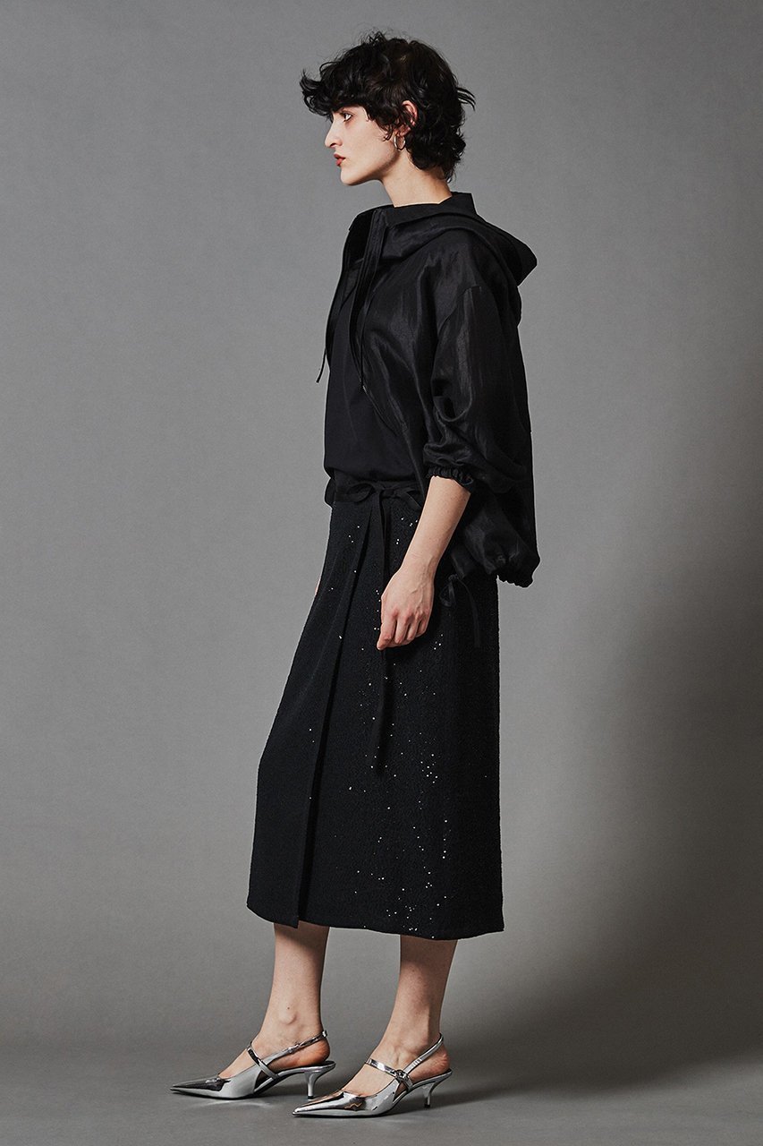 【オブリオ/AUBRIOT】のシアーシルクリネン フーディー 人気、トレンドファッション・服の通販 founy(ファニー) 　ファッション　Fashion　レディースファッション　Fashion for Women　トップス・カットソー　Cut & Sew Tops　シャツ・ブラウス・オフィスカジュアル　Elegant Blouses & Button-Ups　レディースパーカー・カジュアルフーディー　Casual Hoodies & Sweatshirts　ロングTシャツ・Tシャツ　Longline T-Shirts & Tees　スウェット・クルーネックトップス　Sweatshirts & Crewnecks / Relaxed Fit Sweat Tops　カットソー・ベーシックTシャツ　Cut-and-Sewn Tops / Stretch Tees & Basics　シアー　Sheer, See-Through　シルク　Silk, 100% Silk　フォルム　Silhouette, Form　モダン　Modern, Contemporary　ラグジュアリー　Luxury, Elegant　リネン　Linen, Linen Fabric　エレガント 上品　Elegant　other-3|ID: prp329100003904922 ipo3291000000032836993
