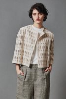 【オブリオ/AUBRIOT】のラグジュアリークロシェ クルーネックジャケット 人気、トレンドファッション・服の通販 founy(ファニー) ファッション Fashion レディースファッション Fashion for Women アウター Coat / Outerwear Collection レディースジャケット・軽アウター Jackets かぎ針 Crochet イタリア Italy クロシェ Crochet, Knitted Lace ジャケット Jacket, Outerwear ツイード/ツィード Choker, Choker Necklace フィット Fit, Slim Fit フロント Front, Front Design ラグジュアリー Luxury, Elegant リラックス Relax, Relaxed Fit 人気 Popular, Best Seller |ID:prp329100003904923