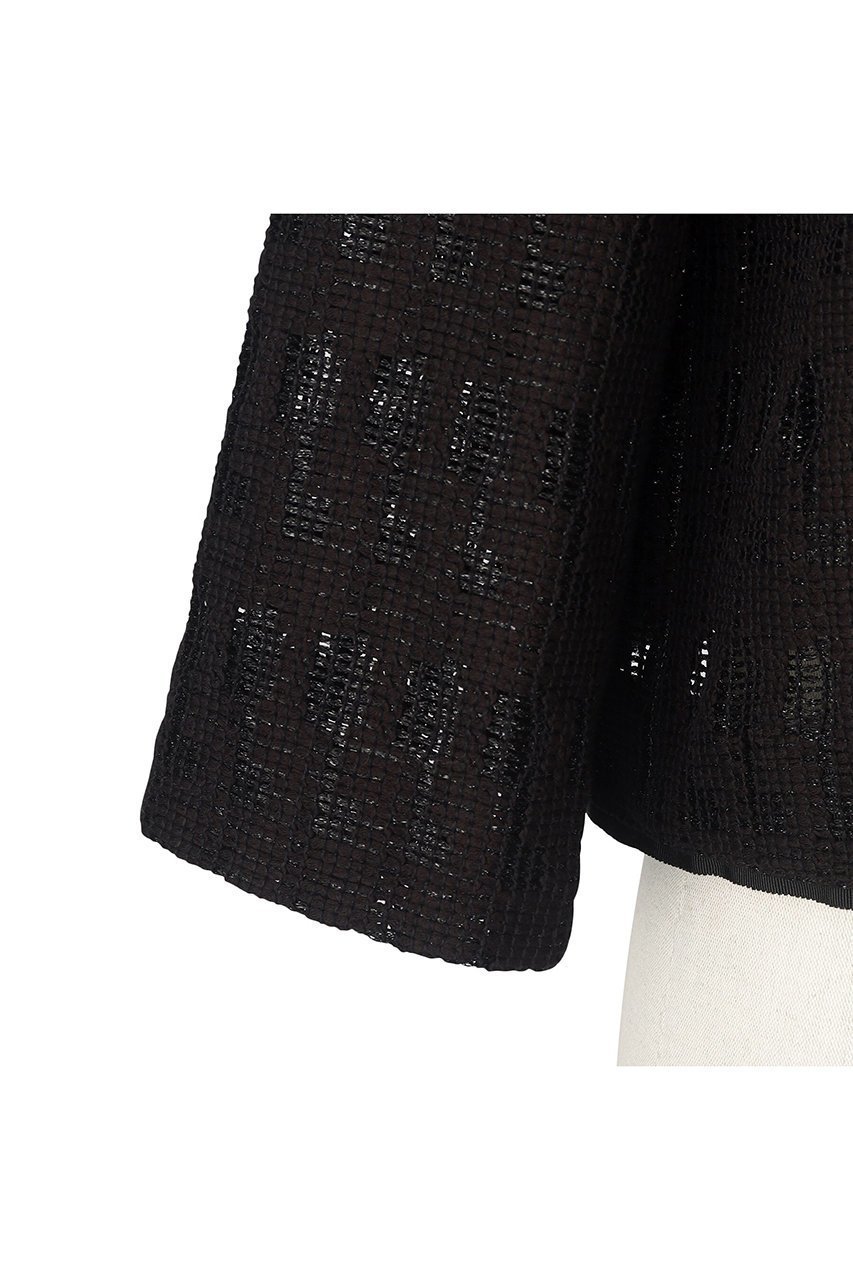 【オブリオ/AUBRIOT】のラグジュアリークロシェ クルーネックジャケット 人気、トレンドファッション・服の通販 founy(ファニー) 　ファッション　Fashion　レディースファッション　Fashion for Women　アウター　Coat / Outerwear Collection　レディースジャケット・軽アウター　Jackets　かぎ針　Crochet　イタリア　Italy　クロシェ　Crochet, Knitted Lace　ジャケット　Jacket, Outerwear　ツイード／ツィード　Choker, Choker Necklace　フィット　Fit, Slim Fit　フロント　Front, Front Design　ラグジュアリー　Luxury, Elegant　リラックス　Relax, Relaxed Fit　人気　Popular, Best Seller　other-8|ID: prp329100003904923 ipo3291000000036797684