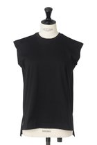 【オブリオ/AUBRIOT】のプレミアムコットン テンジク フレンチスリーブTシャツ ブラック|ID: prp329100003904928 ipo3291000000036149112