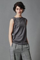 【オブリオ/AUBRIOT】のシャッペシルク2/60 ノースリーブニット 人気、トレンドファッション・服の通販 founy(ファニー) ファッション Fashion レディースファッション Fashion for Women トップス・カットソー Cut & Sew Tops ニット Knit Tops & Sweaters キャミソール&ノースリーブ Camisoles & Sleeveless Tops カジュアルプルオーバー・ニットトップス Pullovers & Knit Tops / Casual Pullovers アンサンブル Ensemble Set シルク Silk, 100% Silk シンプル Simple, Minimal スクエア Square, Square Shape ノースリーブ Sleeveless, No-Sleeve フィット Fit, Slim Fit フォルム Silhouette, Form モダン Modern, Contemporary エレガント 上品 Elegant thumbnail チャコールグレー|ID: prp329100003904930 ipo3291000000036098716