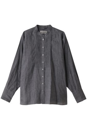 【オブリオ/AUBRIOT】のALBINIリネン バンドカラーシャツ 人気、トレンドファッション・服の通販 founy(ファニー) ファッション Fashion レディースファッション Fashion for Women トップス・カットソー Cut & Sew Tops シャツ・ブラウス・オフィスカジュアル Elegant Blouses & Button-Ups イタリア Italy クラシック Classic, Timeless Style スリーブ Sleeve, Long Sleeve / Short Sleeve デニム Denim, Jeans Material トレンド Trend, Trending Now ドレス Dress, One-Piece ベーシック Basic, Essential メンズ Men's, Menswear リネン Linen, Linen Fabric ロング Long, Long-Length エレガント 上品 Elegant |ID:prp329100003904936