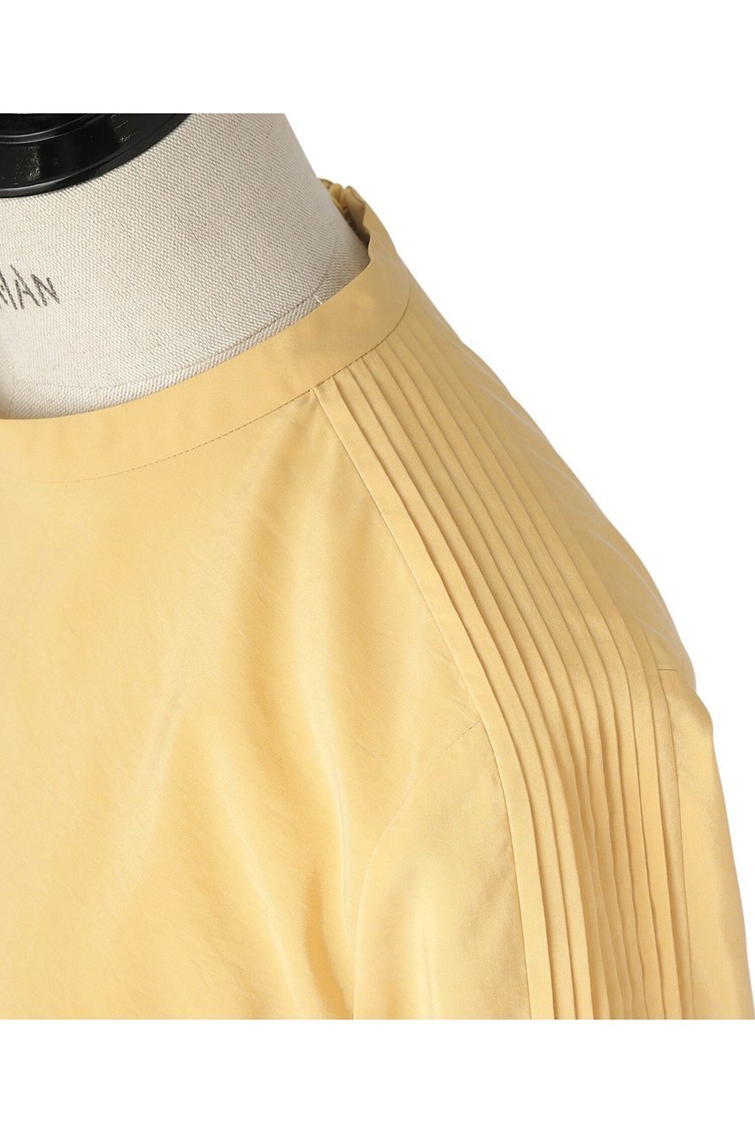 【オブリオ/AUBRIOT】のシルクナイロンサンドウォッシュ フレアブラウス 人気、トレンドファッション・服の通販 founy(ファニー) 　ファッション　Fashion　レディースファッション　Fashion for Women　トップス・カットソー　Cut & Sew Tops　シャツ・ブラウス・オフィスカジュアル　Elegant Blouses & Button-Ups　エレガント 上品　Elegant　コンパクト　Compact, Small Size　シルク　Silk, 100% Silk　スリーブ　Sleeve, Long Sleeve / Short Sleeve　フレア　Flare, Flared　ロング　Long, Long-Length　再入荷　Restock / Back in Stock　other-6|ID: prp329100003904937 ipo3291000000035083784