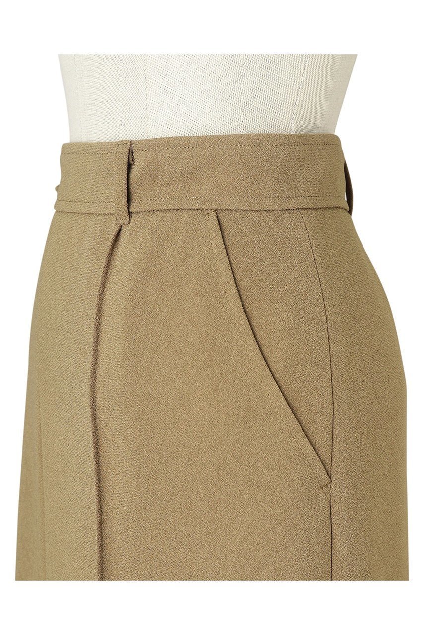 【オブリオ/AUBRIOT】のリッチダブルジョーゼット タイトスカート 人気、トレンドファッション・服の通販 founy(ファニー) 　ファッション　Fashion　レディースファッション　Fashion for Women　スカート　Skirts　クラシック　Classic, Timeless Style　シンプル　Simple, Minimal　ジョーゼット　Georgette, Semi-Sheer Fabric　タイトスカート　Pencil Skirt, Tight Skirt　ダブル　Double, Double-Breasted　ドレープ　Drape, Draping Fabric　フォルム　Silhouette, Form　other-5|ID: prp329100003904938 ipo3291000000035509563