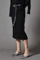 【オブリオ/AUBRIOT】のリッチダブルジョーゼット タイトスカート 人気、トレンドファッション・服の通販 founy(ファニー) ファッション Fashion レディースファッション Fashion for Women スカート Skirts クラシック Classic, Timeless Style シンプル Simple, Minimal ジョーゼット Georgette, Semi-Sheer Fabric タイトスカート Pencil Skirt, Tight Skirt ダブル Double, Double-Breasted ドレープ Drape, Draping Fabric フォルム Silhouette, Form thumbnail ブラック|ID: prp329100003904938 ipo3291000000036752722