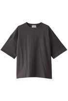 【プルミエ アロンディスモン/1er Arrondissement】のコットンスムースTシャツ チャコールグレー|ID:prp329100003906149