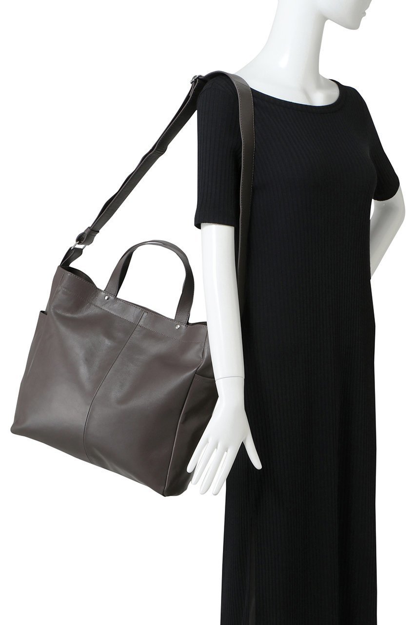【メゾンスペシャル/MAISON SPECIAL】の【UNISEX】ゴートレザーショルダートートバック 人気、トレンドファッション・服の通販 founy(ファニー) 　ファッション　Fashion　レディースファッション　Fashion for Women　バッグ　Bags　ユニセックス　Unisex, Genderless　スクエア　Square, Square Shape　フォルム　Silhouette, Form　定番　Standard, Basic Item　other-2|ID: prp329100003906157 ipo3291000000032796241